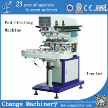 Spy 4 Color Automatic Pad Printing Machine with Conveyor